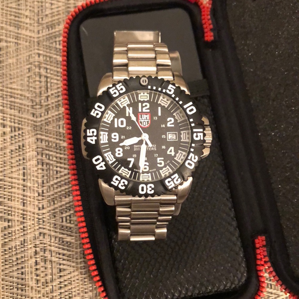 Mens Luminox Navy seal colormark